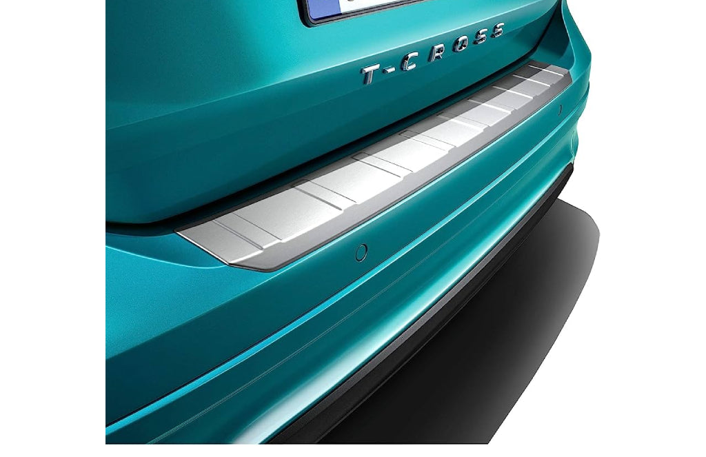 Volkswagen - T-Cross Loading Sill Protection Stainless Steel Look - Genuine Product