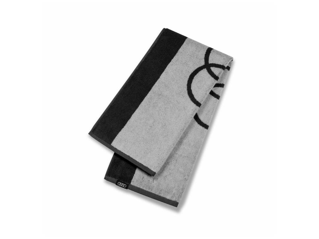 Audi - Towel Dark Grey 80x150cm - Genuine Product