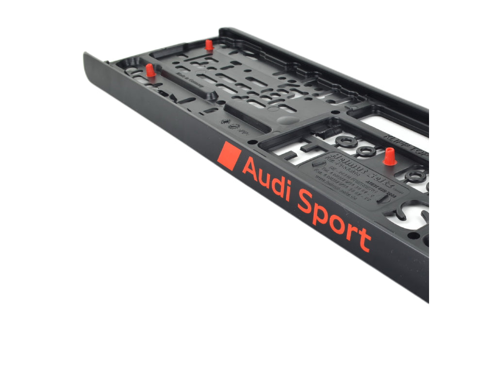 Audi - Sport Number Plate Holder Euro Style - Genuine Product
