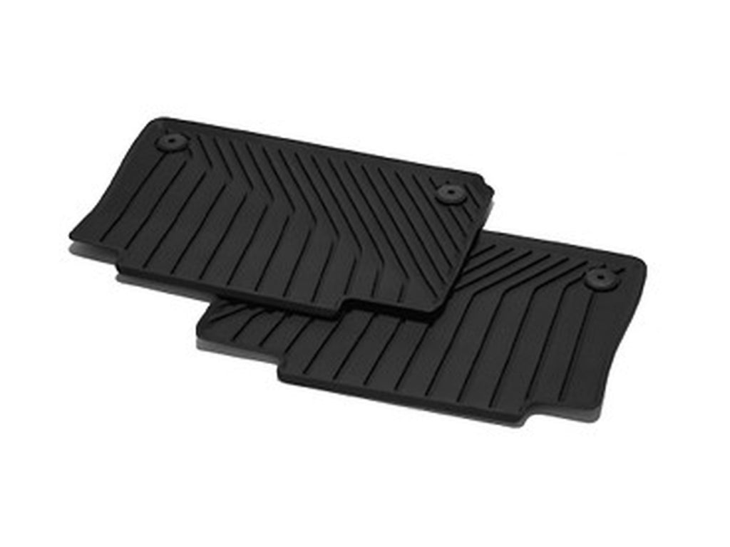 Audi - E-Tron, Q8 E-Tron Rear Rubber Mats - Genuine Product