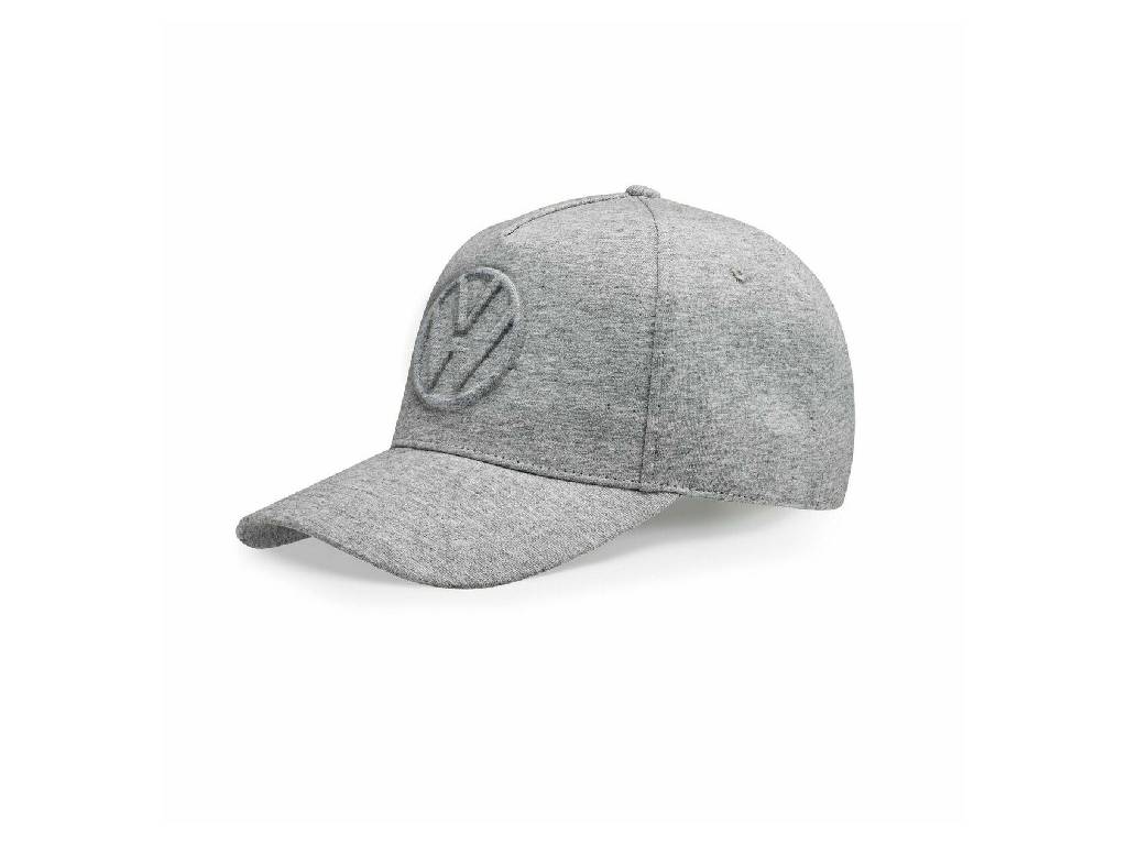Volkswagen - Baseball Cap Grey Melange 3D VW Logo - Genuine Product