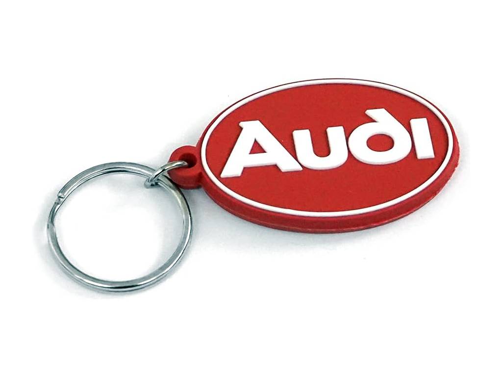 Audi - Oval Keyring - Genuine Product