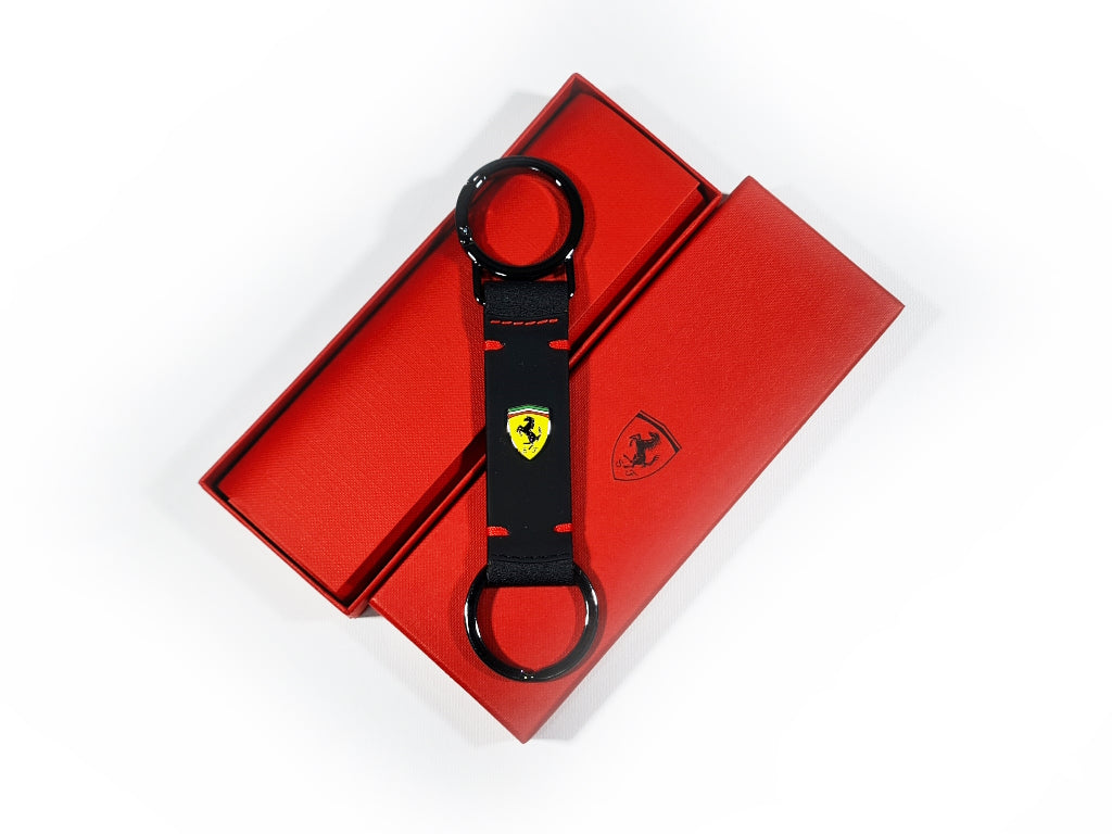 Ferrari - Hyperformula Double Keyring - Genuine Product