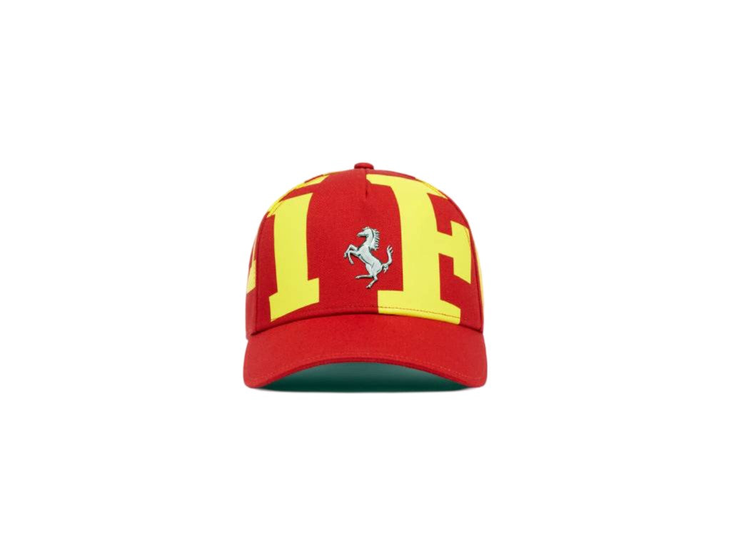 Ferrari - Logo Graphic Baseball Cap Red - Genuine Product