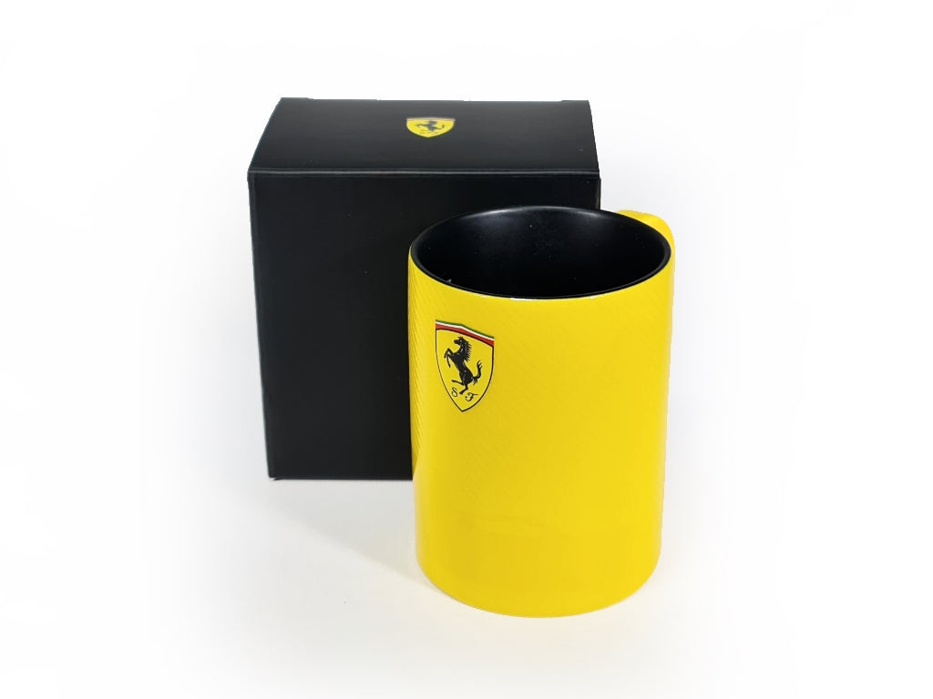 Ferrari - Porcelain Essential Mug Yellow - Genuine Product