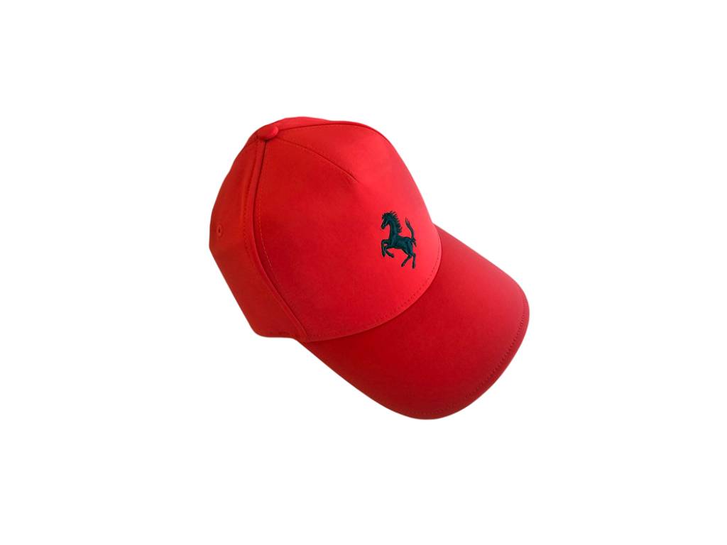 Ferrari - Red Embroided Cap - Genuine Product