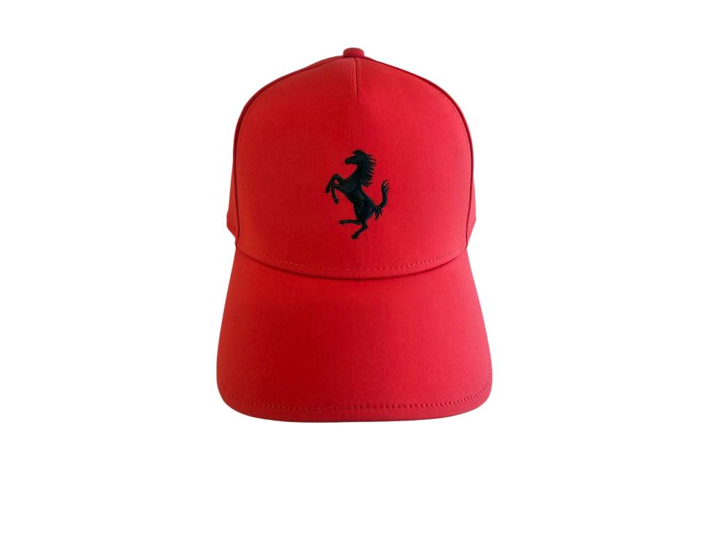 Ferrari - Red Embroided Cap - Genuine Product