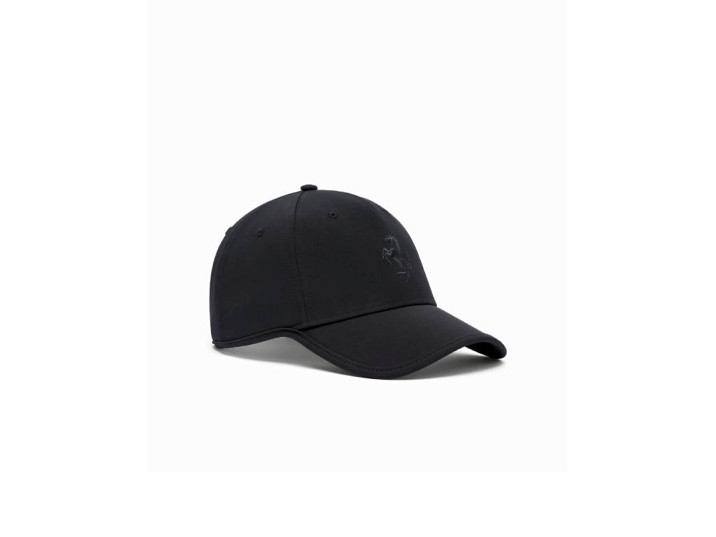 Ferrari - Kids Full Edged Baseball Cap Black - Genuine Product