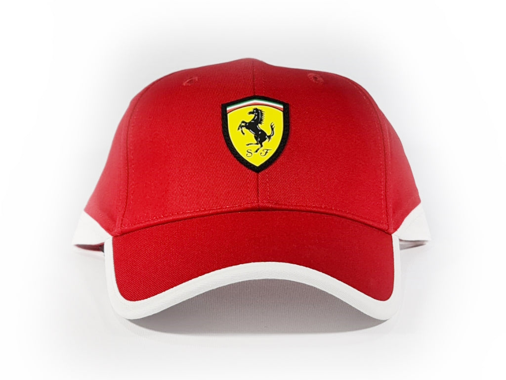 Ferrari - Scudetto Baseball Cap Red - Genuine Product
