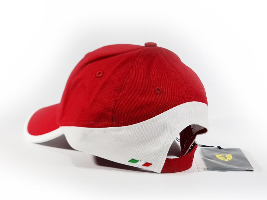 Ferrari - Scudetto Baseball Cap Red - Genuine Product