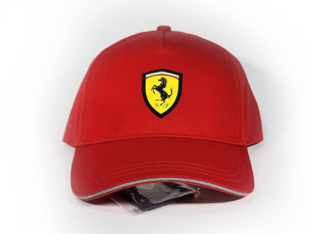 Ferrari - Adult Essential Baseball Cap Red - Genuine Product