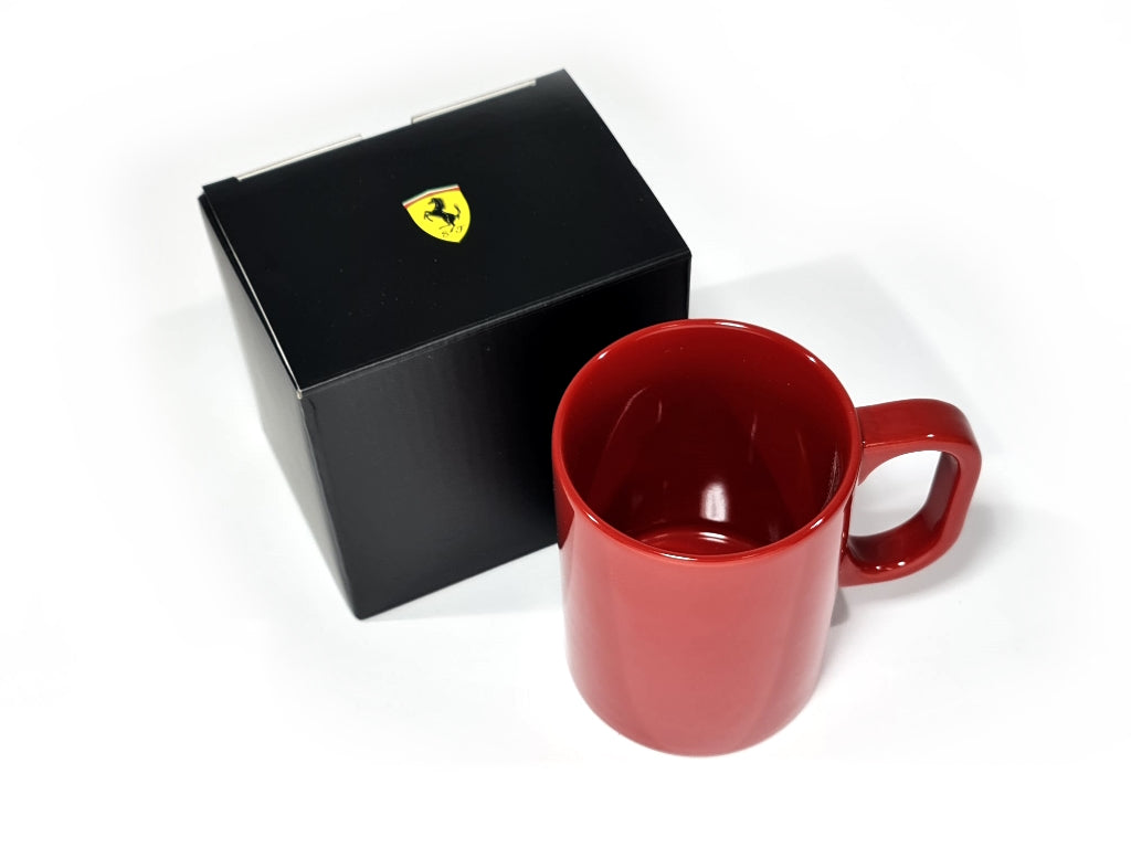 Ferrari - Porcelain Essential Mug 3D Shield Red - Genuine Product