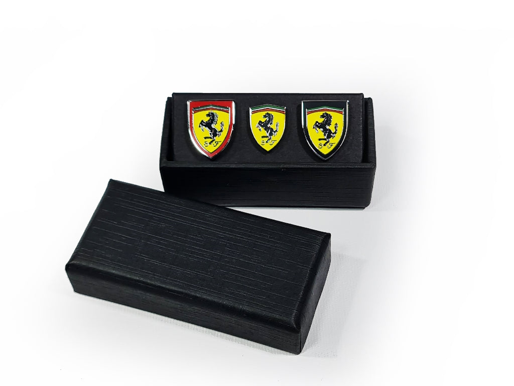 Ferrari - Scudetto Pin Set - Genuine Product