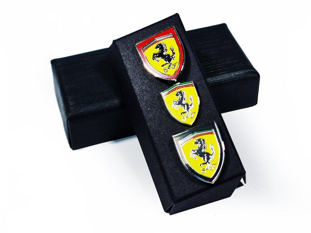 Ferrari - Scudetto Pin Set - Genuine Product