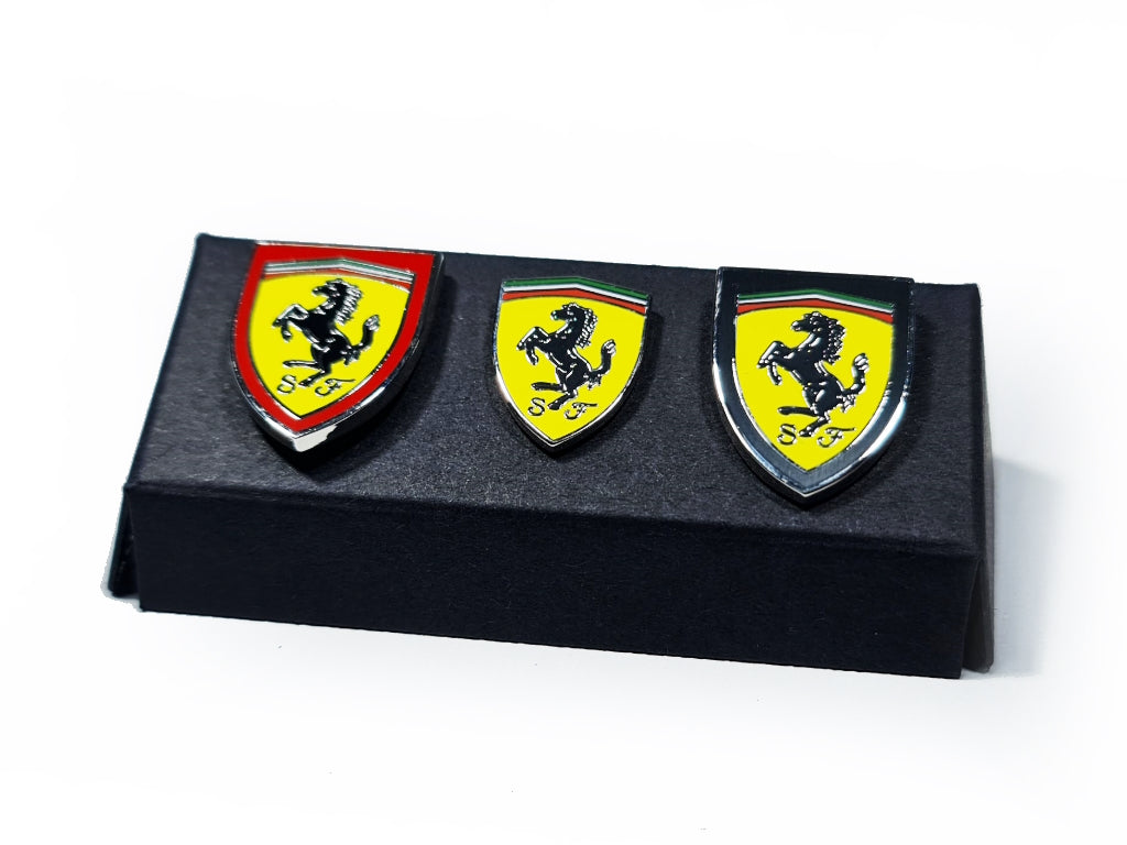 Ferrari - Scudetto Pin Set - Genuine Product