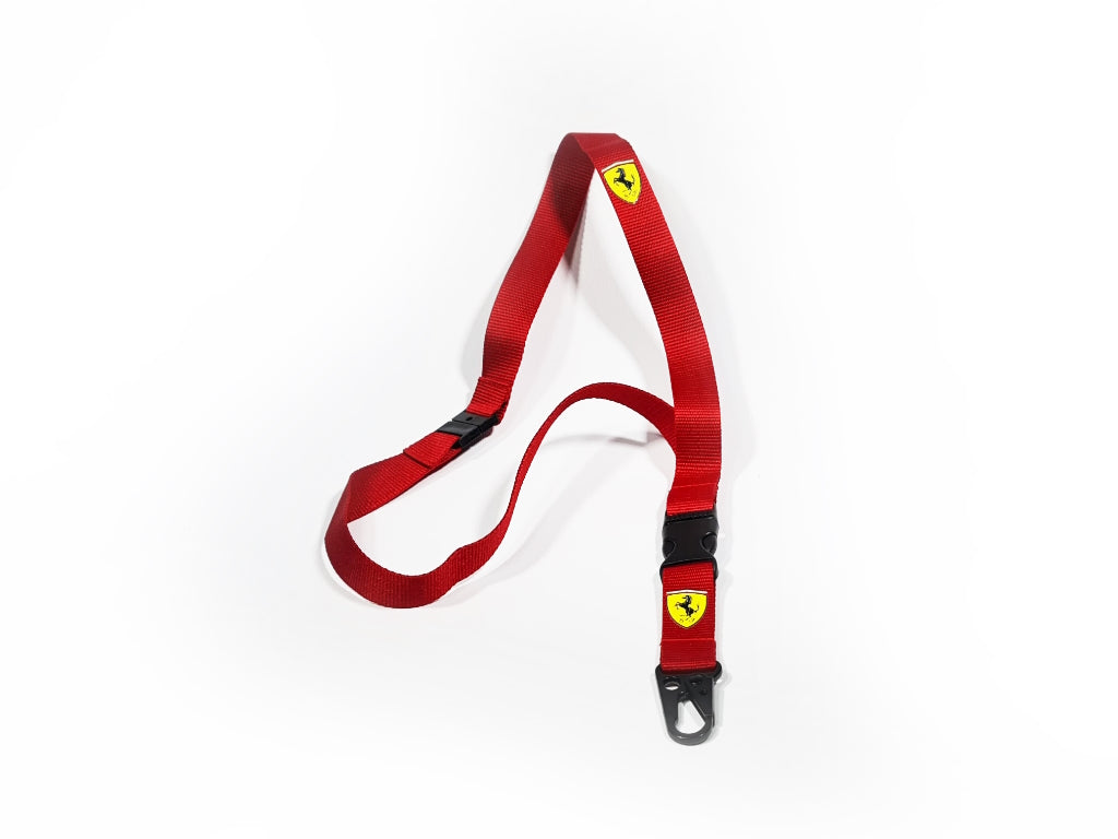 Ferrari - Scudetto Lanyard Red - Genuine Product