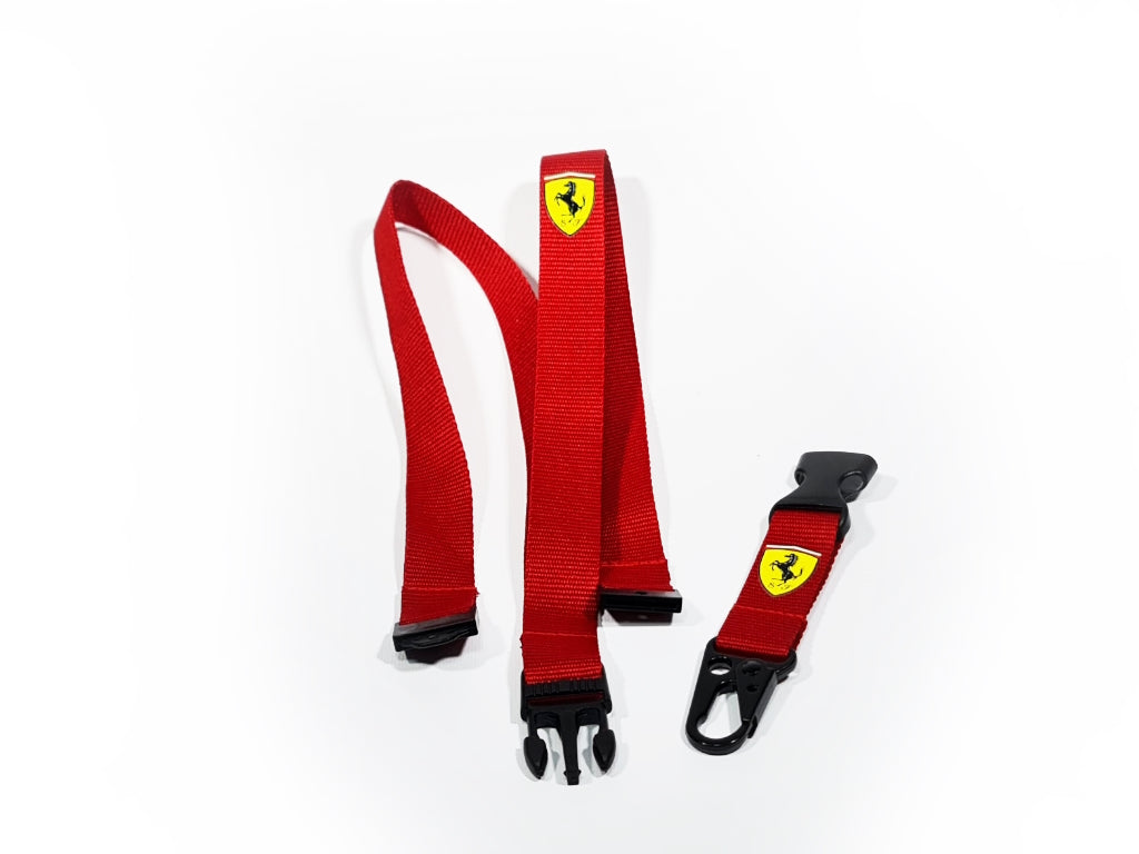 Ferrari - Scudetto Lanyard Red - Genuine Product