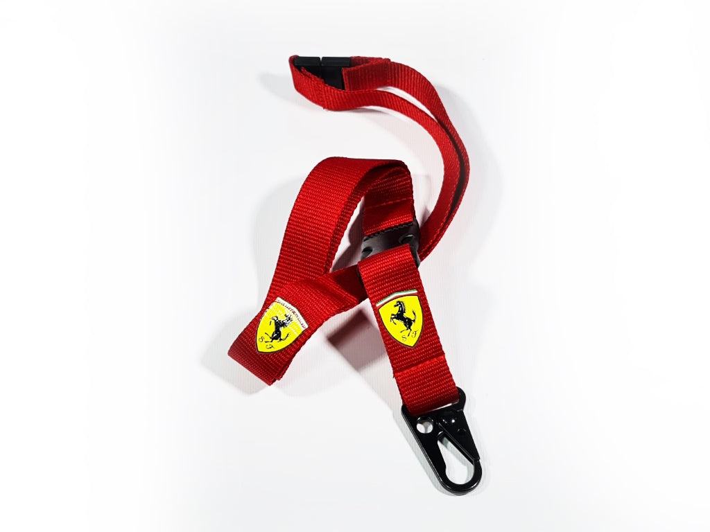 Ferrari - Scudetto Lanyard Red - Genuine Product