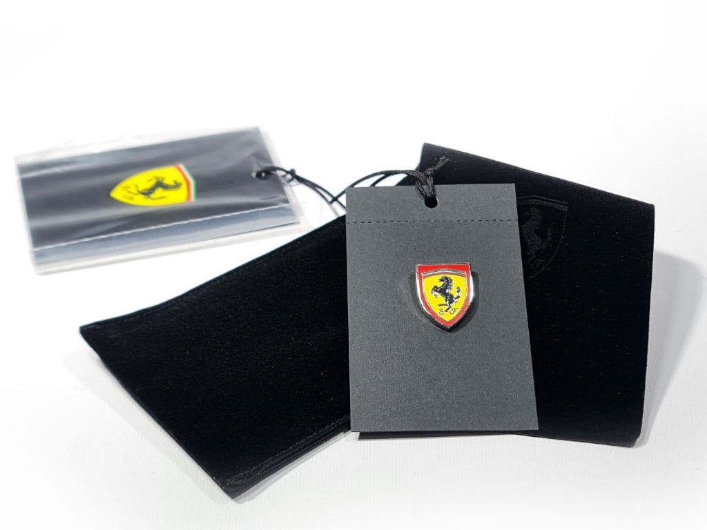 Ferrari - Scudetto Metal Pin Red - Genuine Product