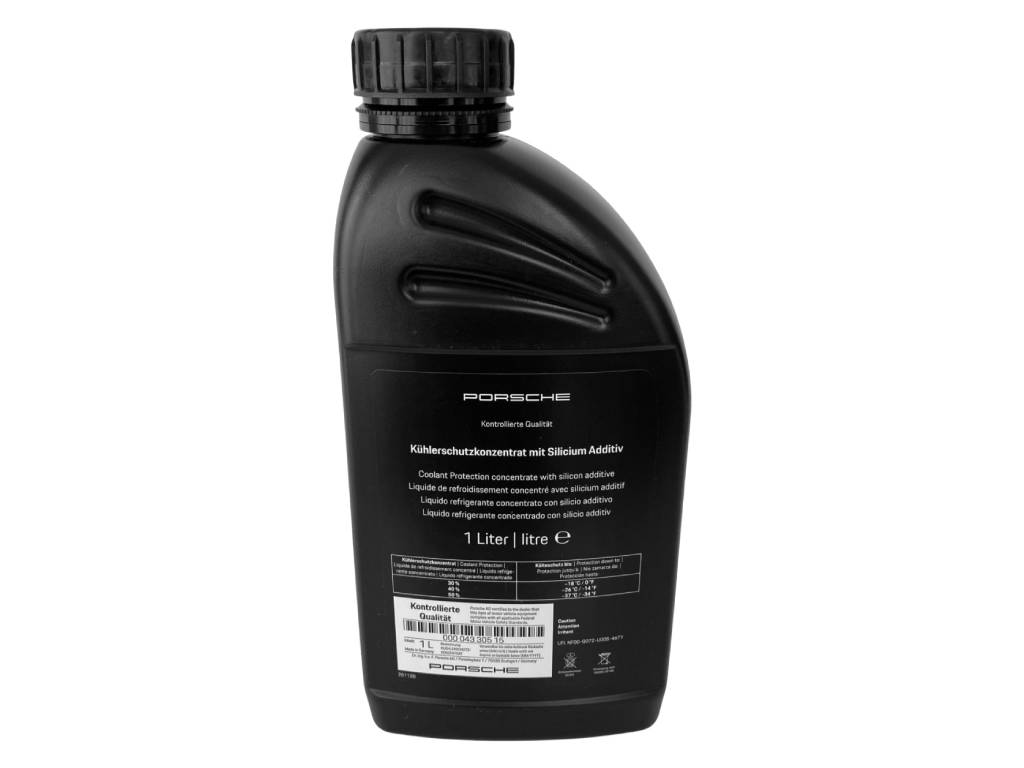 Porsche - Antifreeze Engine Coolant Concentrate 1Ltr - Genuine Product
