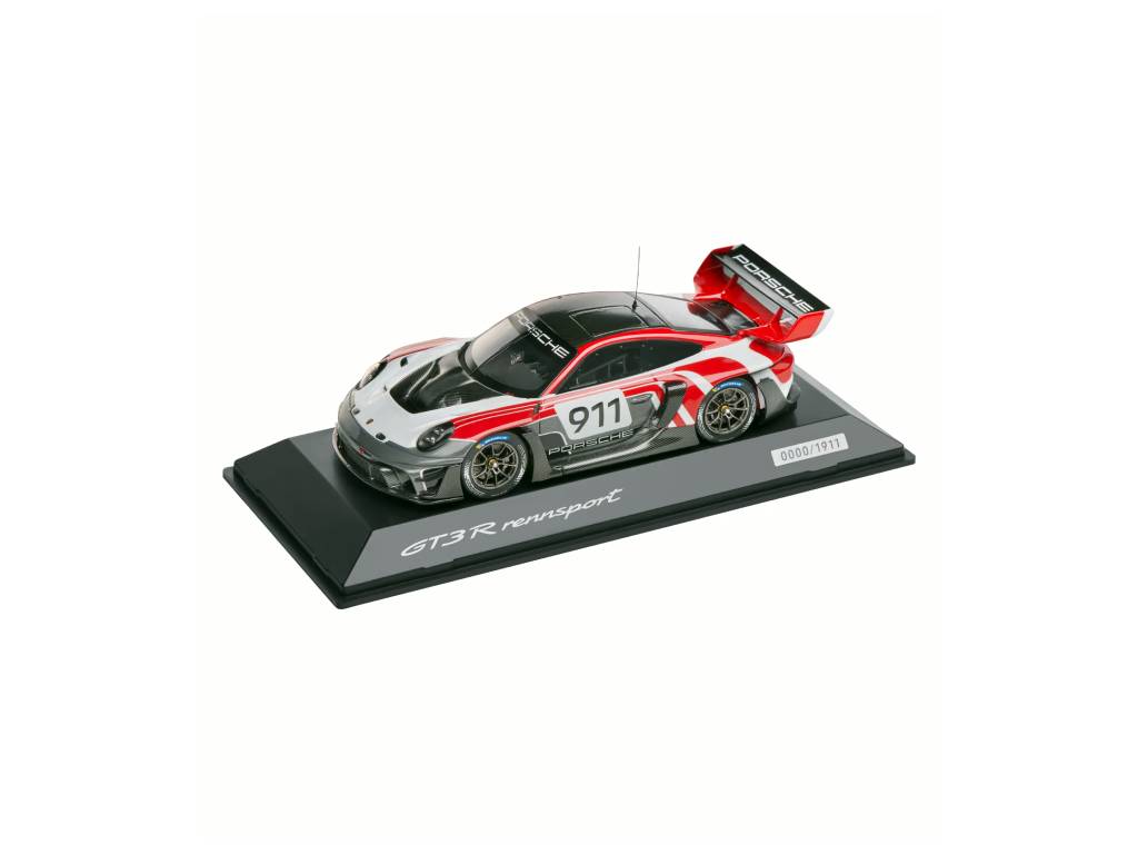 Porsche - 911 GT3 R Rennsport Limited Edition 1:43 Black White Red - Genuine Product