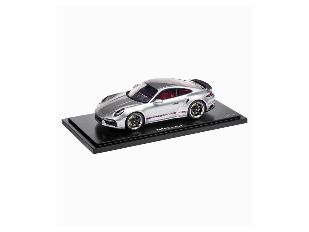 Porsche - 911 First Turbo Special Request Remastered 992 Silver 1:18 Limited Edition - Licenced Product
