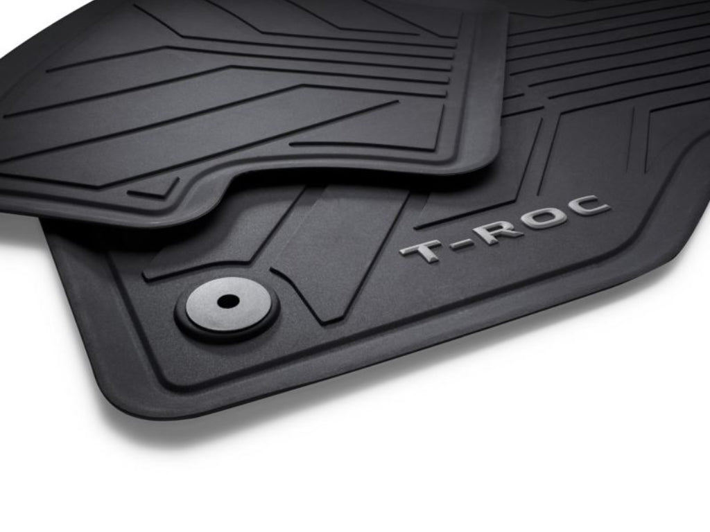 Volkswagen T-Roc Rear Rubber Mats - Genuine Product