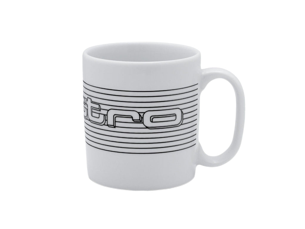 Audi - Quattro Mug White Quattro Collection - Genuine Product