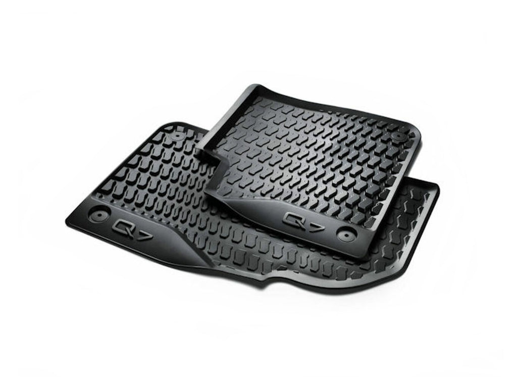 Audi Q7 Front Rubber Mats - Genuine Product