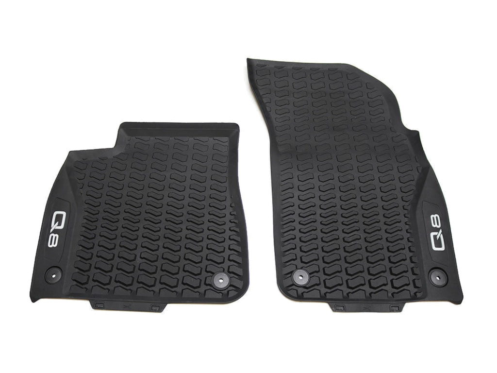 Audi Q8 Front Rubber Mats - Genuine Product