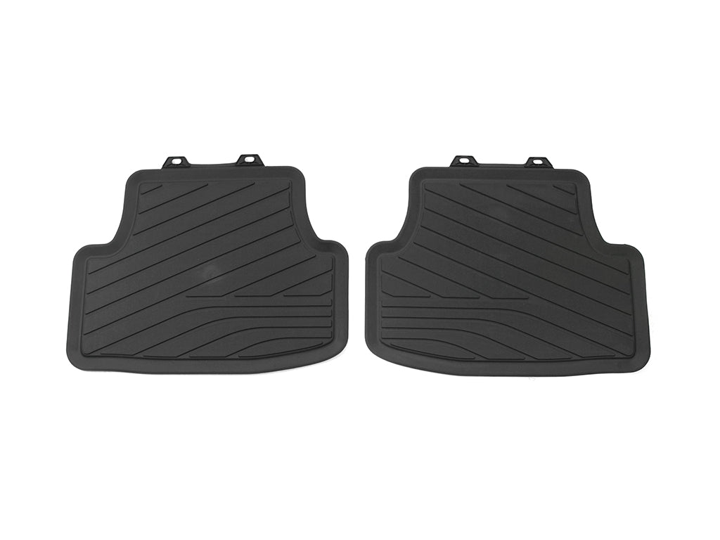 VW Golf Rear Rubber Floor Mats - Genuine Product