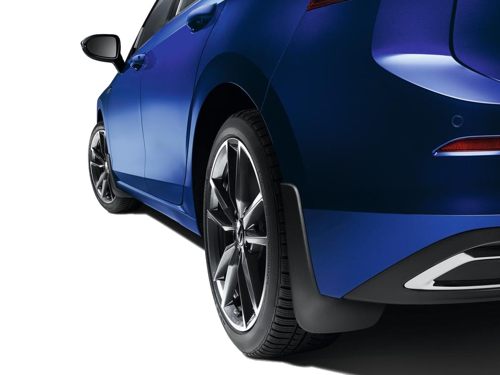 VW Golf Rear Mudflaps (Non R-Line) - Genuine Product