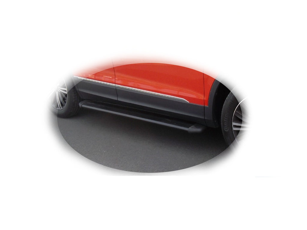 Volkswagen - Tiguan Black Running Boards - Licenced Product