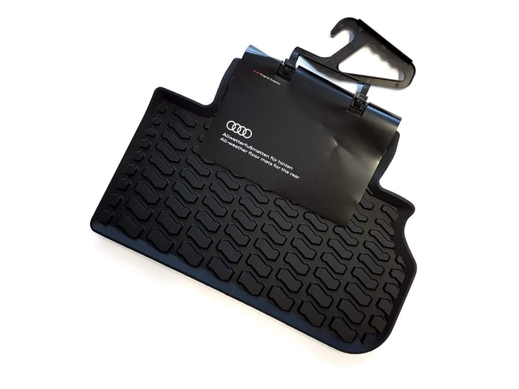 Audi Q5 Rear Rubber Mats - Genuine Product