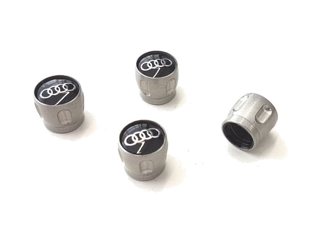  Porsche Color Valve Stem Caps, Set of Four : Automotive