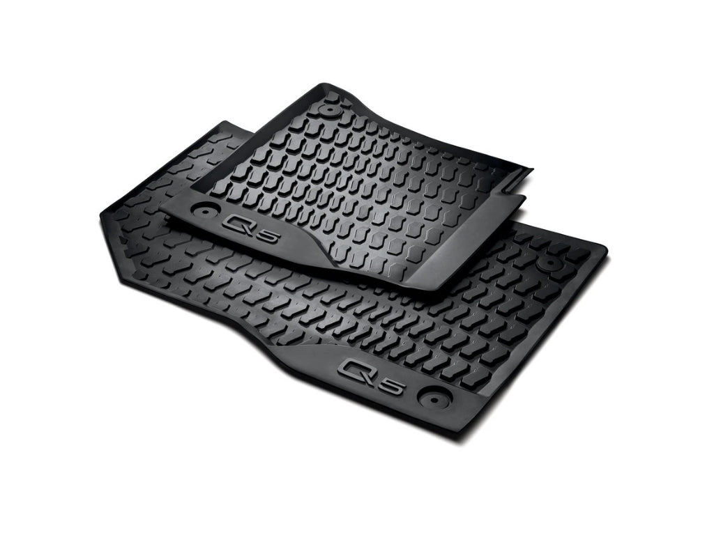 Audi Q5 Front Rubber Mats - Genuine Product