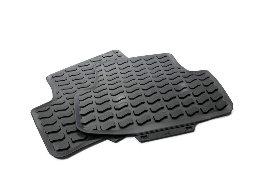 Audi Q2 Rear Rubber Mats  -  Genuine Product