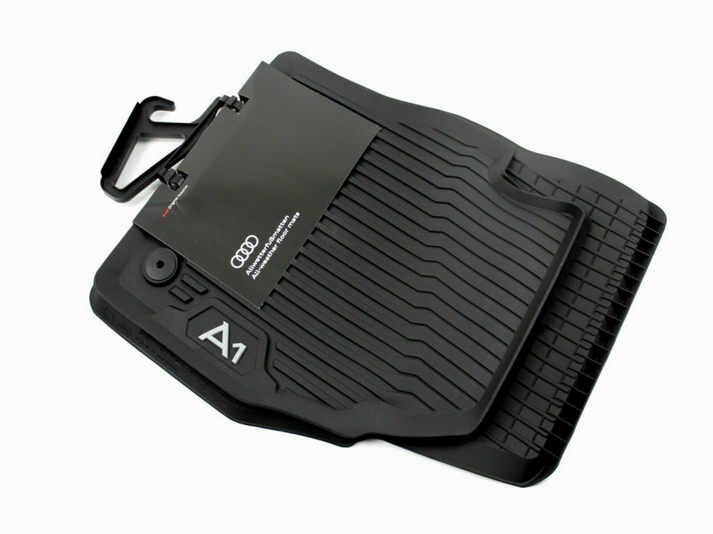 Audi A1 Front Rubber Mats - Genuine Product