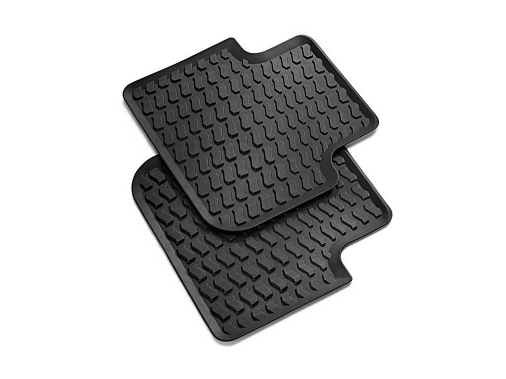 Audi Q3 Rear Rubber Mats - Genuine Product
