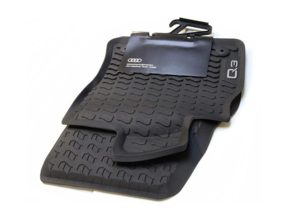 Audi Q3 Front Rubber Mats - Genuine Product