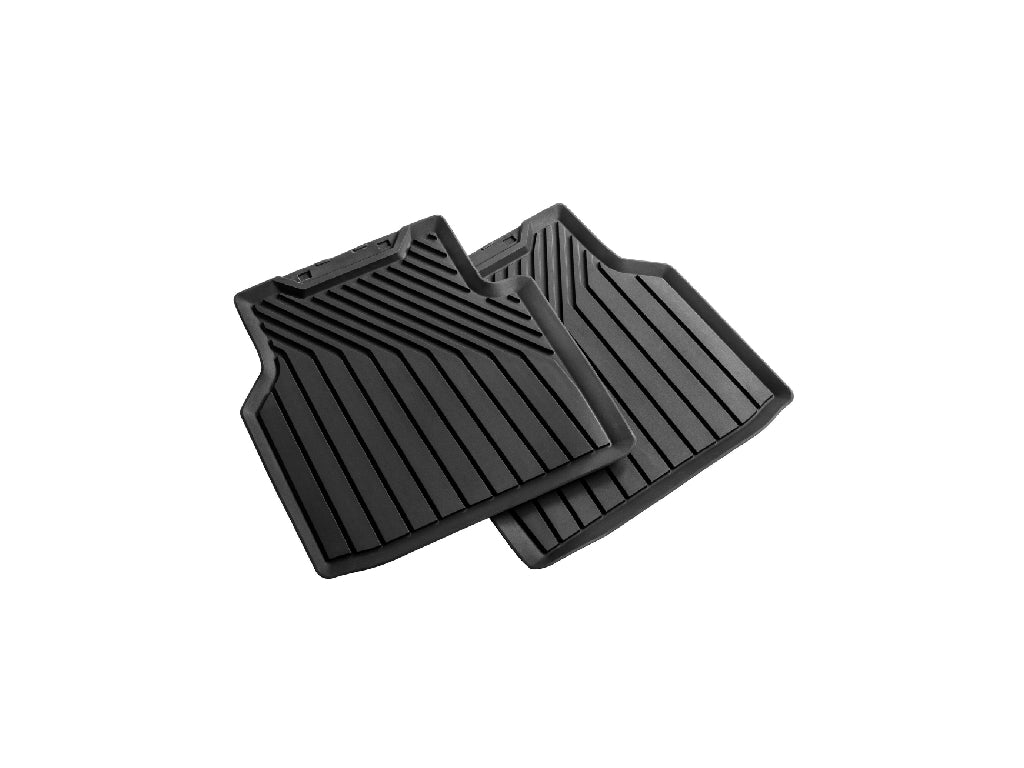 Audi - Q4 E Tron Rear Rubber Mats - Genuine Product