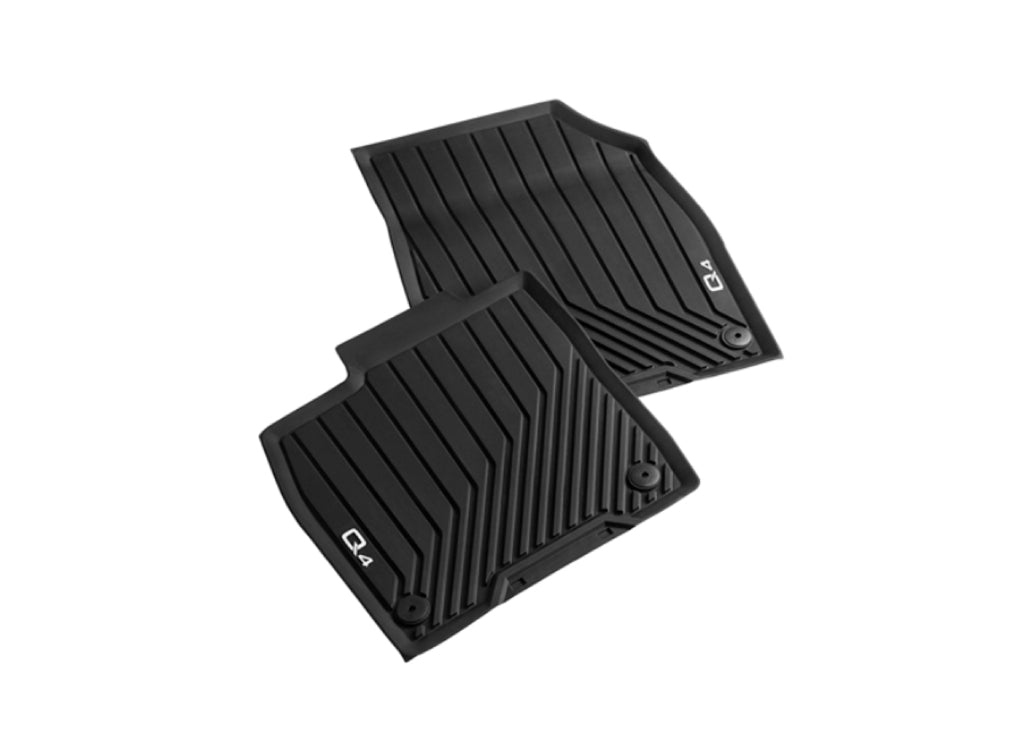 Audi - Q4 E Tron Front Rubber Mats - Genuine Product