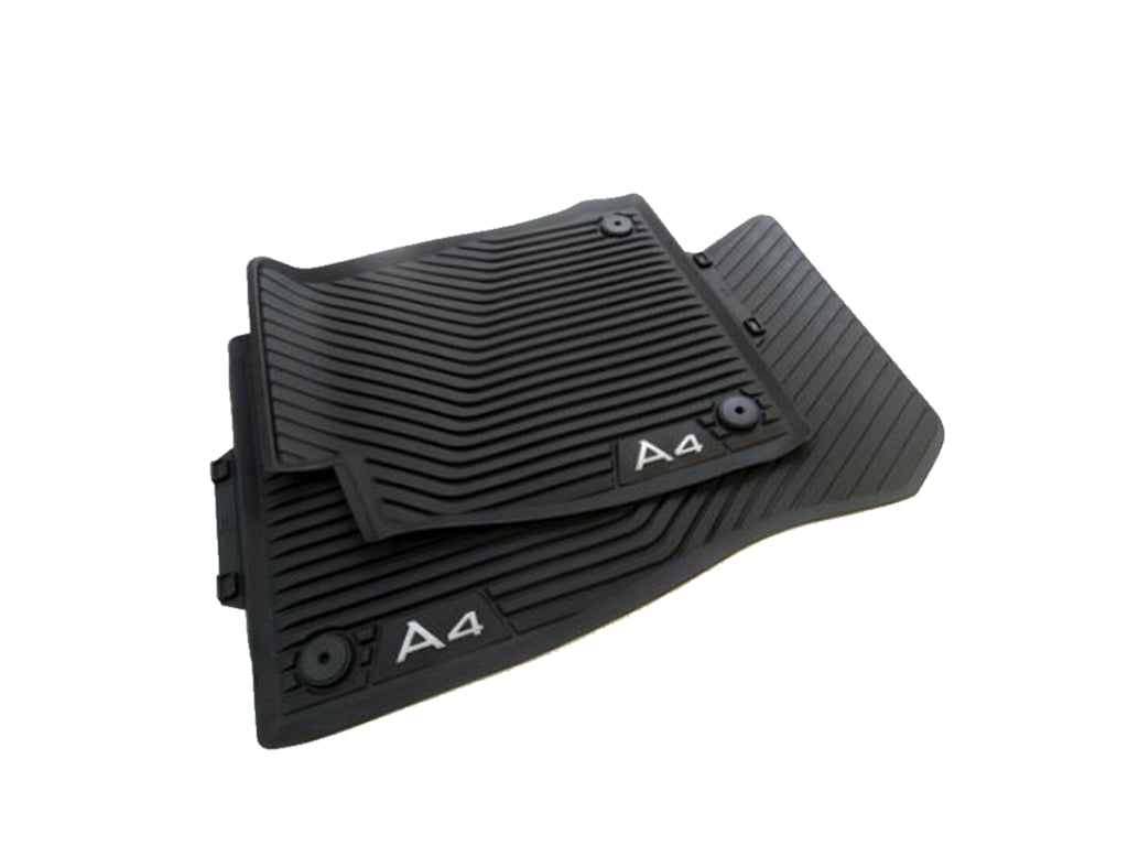 Audi A4 Front Rubber Mats - Genuine Product