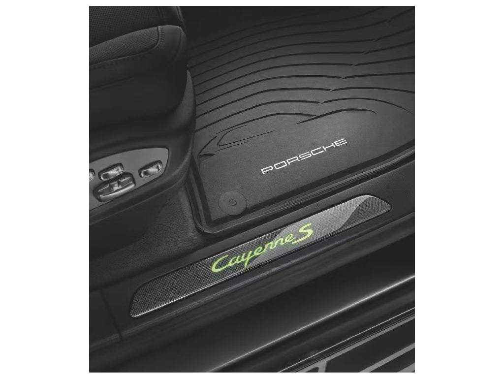 Porsche - Cayenne All Weather Floor Mats 4 Piece Set - Genuine Product