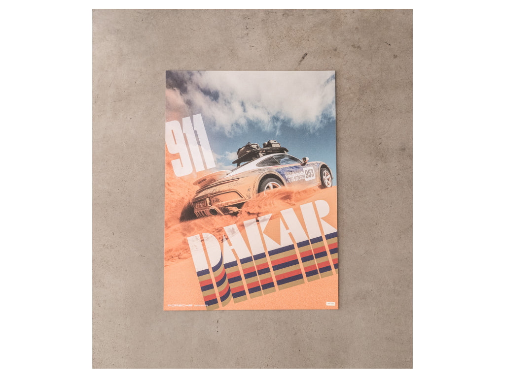 Porsche - Poster Set 911 Dakar - Genuine Product