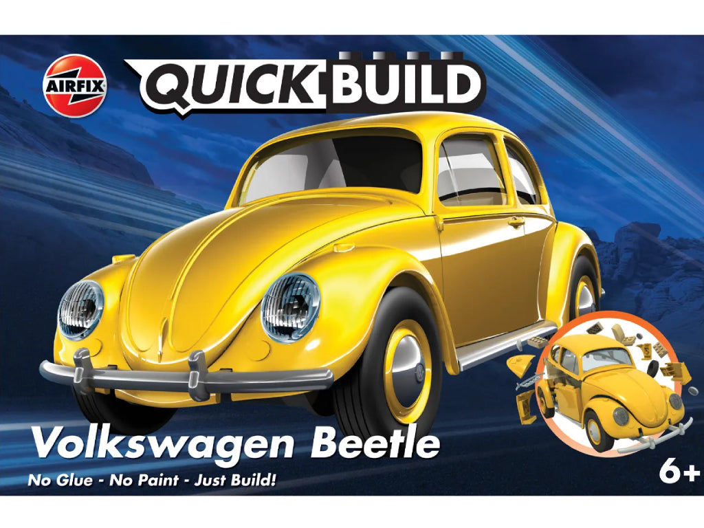 Volkswagen - AIRFIX Beetle Yellow - Licenced Product