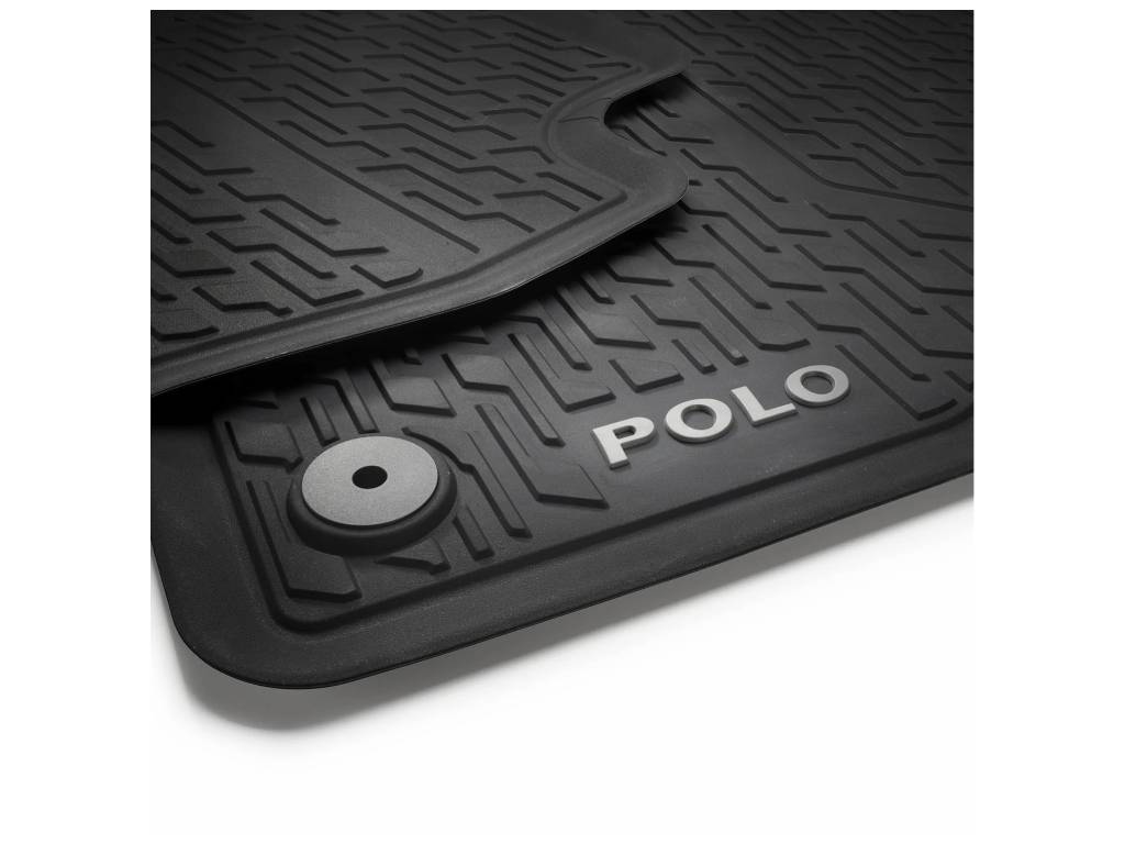 Volkswagen - Polo Rubber Floor Mats Front - Genuine Product