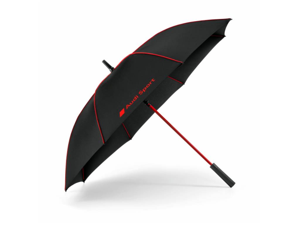 Audi - Sport Umbrella Black Red Big - Genuine Product