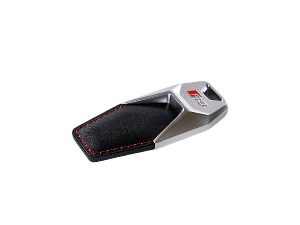 Audi - Sport Key Ring Black Red RS - Genuine Product