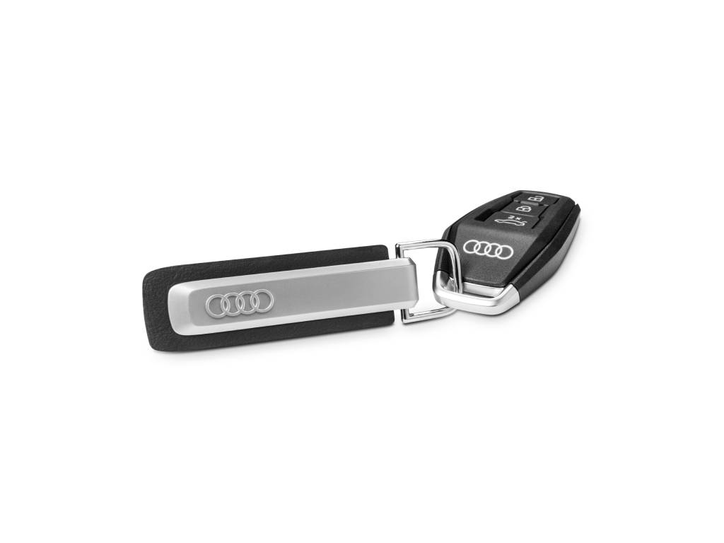Audi - Key Ring RS Silver Black - Genuine Product